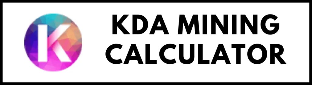 KDA Mining Calculator